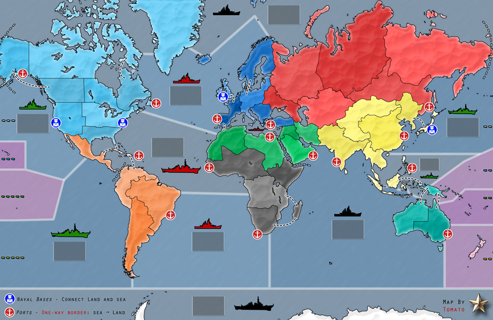 the map